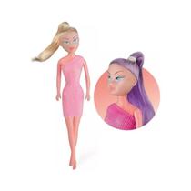 Boneca Modelo Tipo Bratz Sheyla Girls Model 28cm - Milk Brinquedos