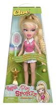 Boneca moderna Bratz Play Sportz Cloe com acessórios de tênis Boneca moderna Bratz Play Sportz Cloe com acessórios de tênis