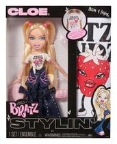Boneca moderna Bratz Stylin' Cloe com camiseta personalizável