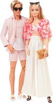 Boneca moderna, estilo Barbie, pacote com 2, e Ken com moda de resort