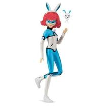 Boneca moderna Miraculous Ladybug Bunnyx 10,5 com Fluff Kwami