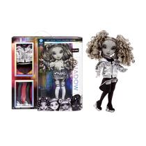 Boneca moderna Rainbow High Nicole Steel com 2 roupas para crianças de 6 a 12 anos