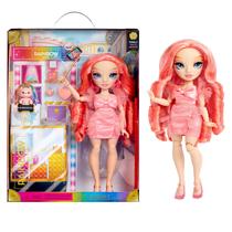 Boneca moderna Rainbow High Pinkly Pink com acessórios 4-12Y