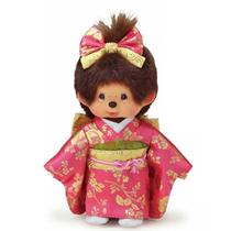 Boneca Monchhichi Menina Furisode Sekiguchi 20 x 15 x 6 cm Boneca Monchhichi Menina Furisode Sekiguchi 20 x 15 x 6 cm