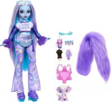 Boneca Monster High Abbey Bominable Yeti com Animal de Estimação - +4 Anos