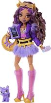 Boneca Monster High Clawdeen Wolf com Jaqueta Motoqueira Roxa Boneca Monster High Clawdeen Wolf com Jaqueta Motoqueira Roxa