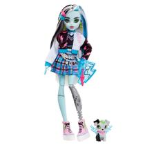 Boneca Monster High com Acessórios - Frankie Stein e Watzie - Mattel