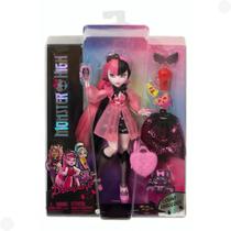 Boneca Monster High Draculaura Com Pet E Acessórios HHK51 - Mattel