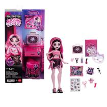 Boneca Monster High Draculaura Self-Scare Secrets Conjunto