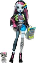 Boneca Monster High Frankie Stein com Jaqueta Jeans e Shorts