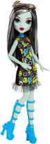 Boneca Monster High Frankie Stein com roupa inspirada em emojis