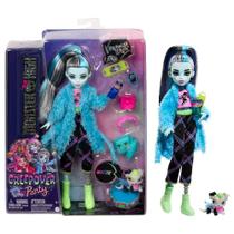 Boneca Monster High Frankie Stein Creepover Party - Mattel