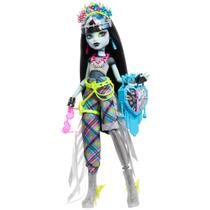 Boneca monster high frankie stein monster fest - mattel hxh79