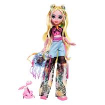 Boneca Monster High Novo Visual Com Pet Lagoona Blue