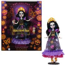 Boneca Monster High Skelita Calaveras - Dia de Muertos - Com Embalagem Boneca Monster High Skelita Calaveras - Dia de Muertos - Com Embalagem