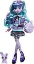 Boneca Monster High Twyla - Festa Creepover com o Coelho Dustin