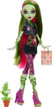 Boneca Monster High Venus McFlytrap com suporte e pet