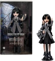 Boneca Monster High Wednesday Addams - Academia Nevermore