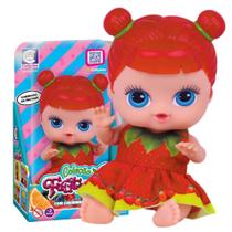 Boneca Morango Coleção Frutinhas com Cheiro Bebê - Cotiplás