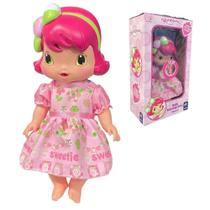 Boneca Moranguinho Baby Musical 30cm Original Mimo Toys Presente Crianças +3 Anos