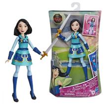 Boneca Mulan Guerreira 30cm Articulada Disney - Hasbro E8628