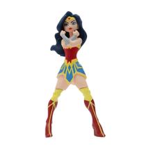 Boneca mulher maravilha em vinil 25cm - zippy toys