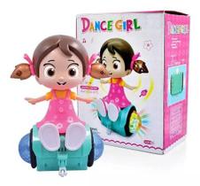 Boneca Musical Canta Dança Acende Luz Dance Girl Novo Modelo - Brinquedo Infantil