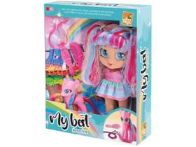Boneca My Best Unicórnio Arco Íris - Bee Toys