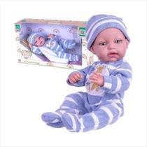 Boneca My First Love Menino Super Toys com Acessórios em Vinil Ref. 572 Boneca My First Love Menino Super Toys com Acessórios em Vinil Ref. 572