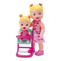 Boneca My Little Colection Alive Hora Da Papinha - Divertoys