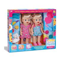 Boneca My Little Collection Gêmeas - Divertoys Boneca My Little Collection Gêmeas - Divertoys