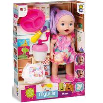 Boneca MY Little Collection Mixer Branca Divertoys 8167