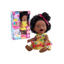 Boneca My Little Collection - Primeira Papinha Negra, Diver Toys