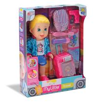 Boneca My Little Collection Vamos Viajar - Menina