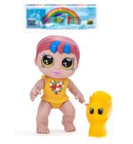 Boneca My Loves My Friends com extra unicórnio