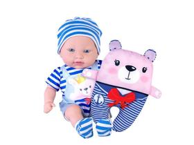 Boneca My Sweet Love Minha Naninha Preferida Menino 2818 Cotiplás