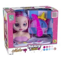 Boneca Nancy Hair Make Up para Maquiagem 581 Supertoys