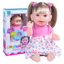 Boneca Nandinha Soletra Fala Frases Educativa - Super Toys