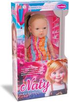 Boneca naty c/ cabelo - bambola