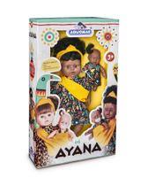 Boneca negra ayana africanas adijomar