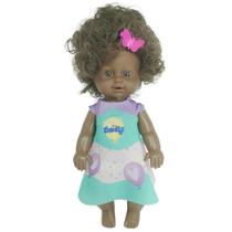 Boneca Negra Baby Hayr Yukinha Cabelo Cac