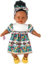 Boneca Negra Bebê Linda Estrela Brinquedos