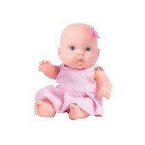 Boneca Nenequinha Clássica Vestido Pink Super Toys - 342 Boneca Nenequinha Clássica Vestido Pink Super Toys - 342
