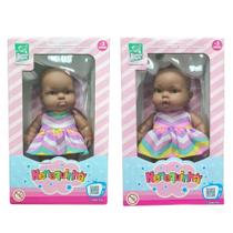 Boneca Nenequinha Negra Clássica Sortida e Unitária SUPER TOYS - 344