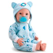 Boneca New Born Brincando De Pijama Divertoys