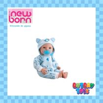 Boneca New Born Brincando de Pijama Menino - Divertoys (8192)