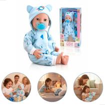 Boneca New Born DiverToys Brincando de Pijama com Mamadeira Mágica Boneca New Born DiverToys Brincando de Pijama com Mamadeira Mágica
