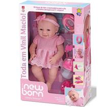 Boneca NEW BORN Vamos Brincar Diver TOYS 8188