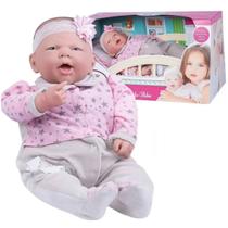 Boneca Ninos Reborn Com Boca Aberta Sons De Bebê Cotiplás Boneca Ninos Reborn Com Boca Aberta Sons De Bebê Cotiplás