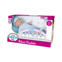 Boneca Ninos Reborn Pesadinho Menino Cotiplás